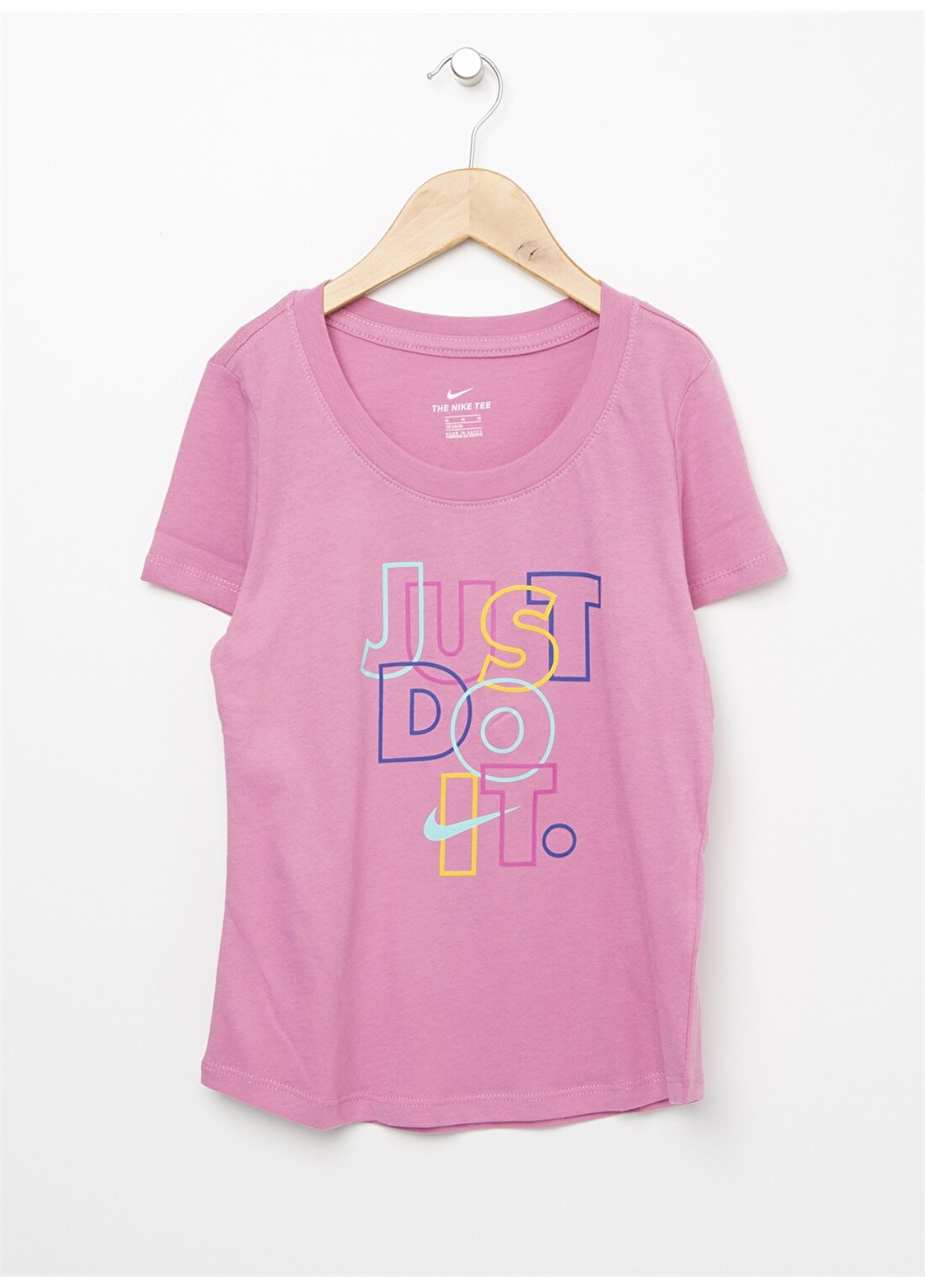 Nike CT2775-601 G NSW Tee Scoop BSC Jdipembe Kız Çocuk T-Shirt