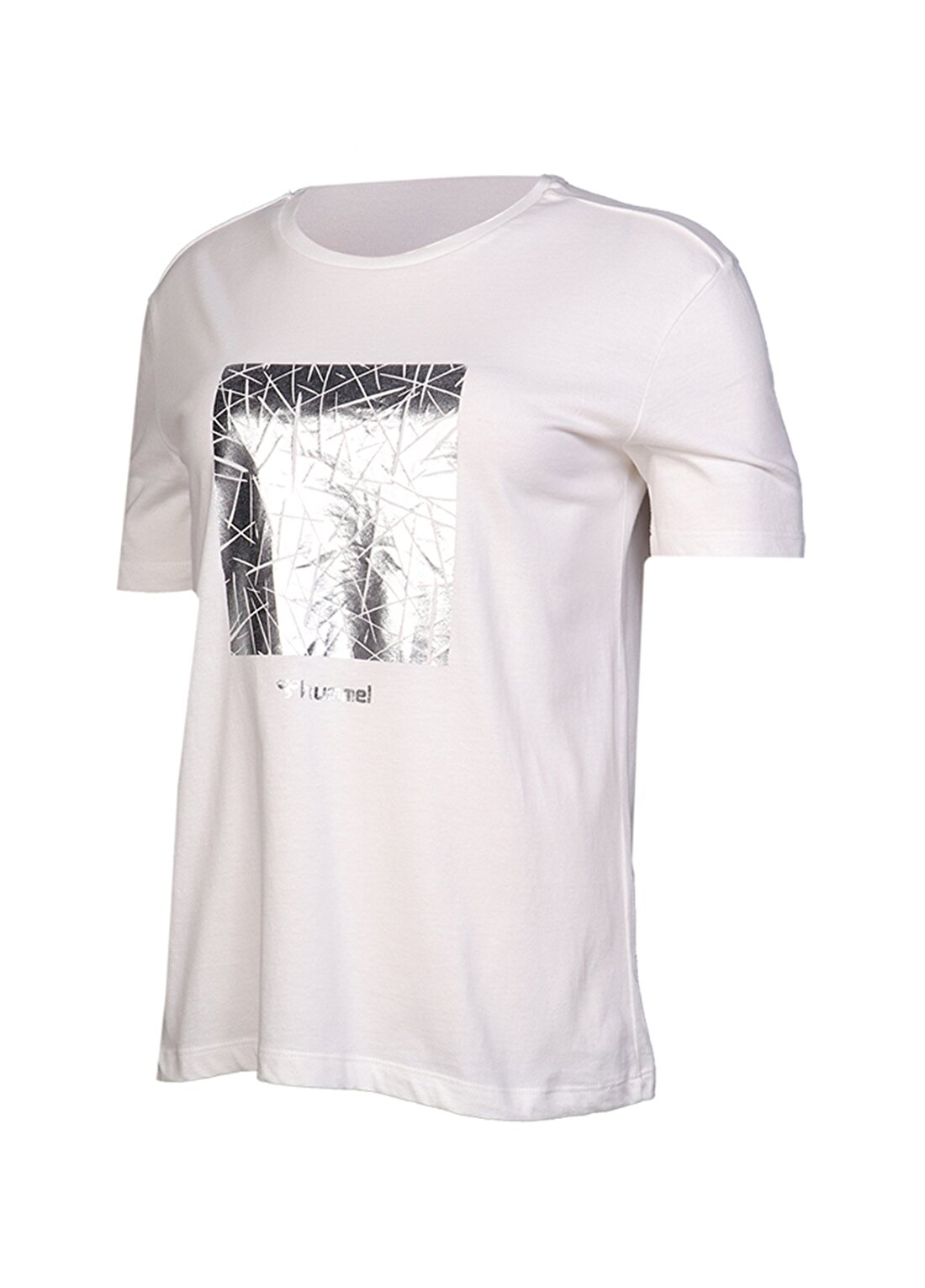 Hummel CALVINA T-SHIRT S/S TEE Beyaz Kadın T-Shirt 910964-9003