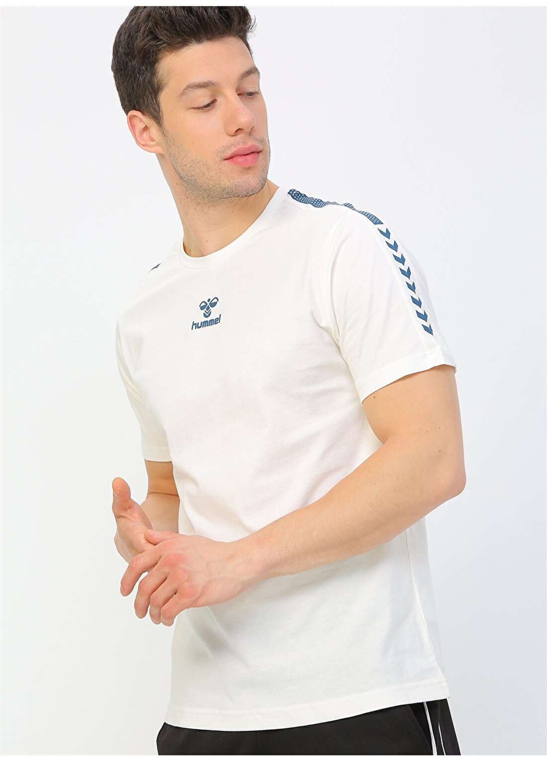 Hummel TULIO Beyaz Erkek T-Shirt 911046-9003