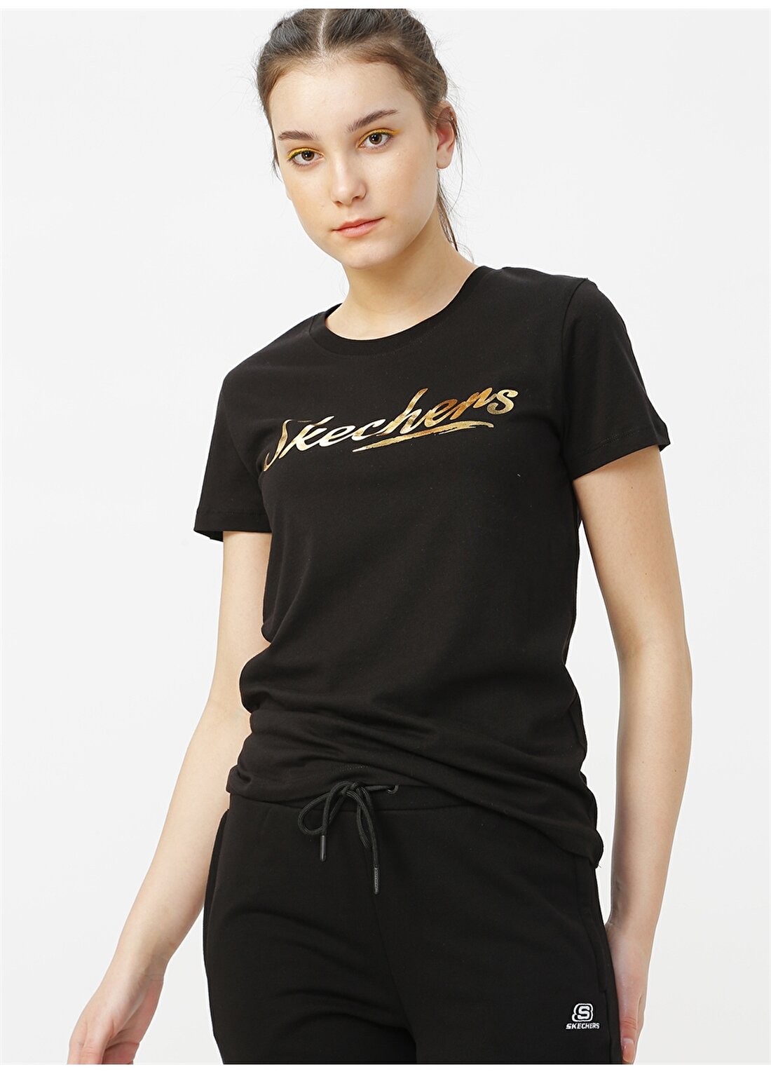 Skechers S201272-001 W Shine Logo T-Shirt