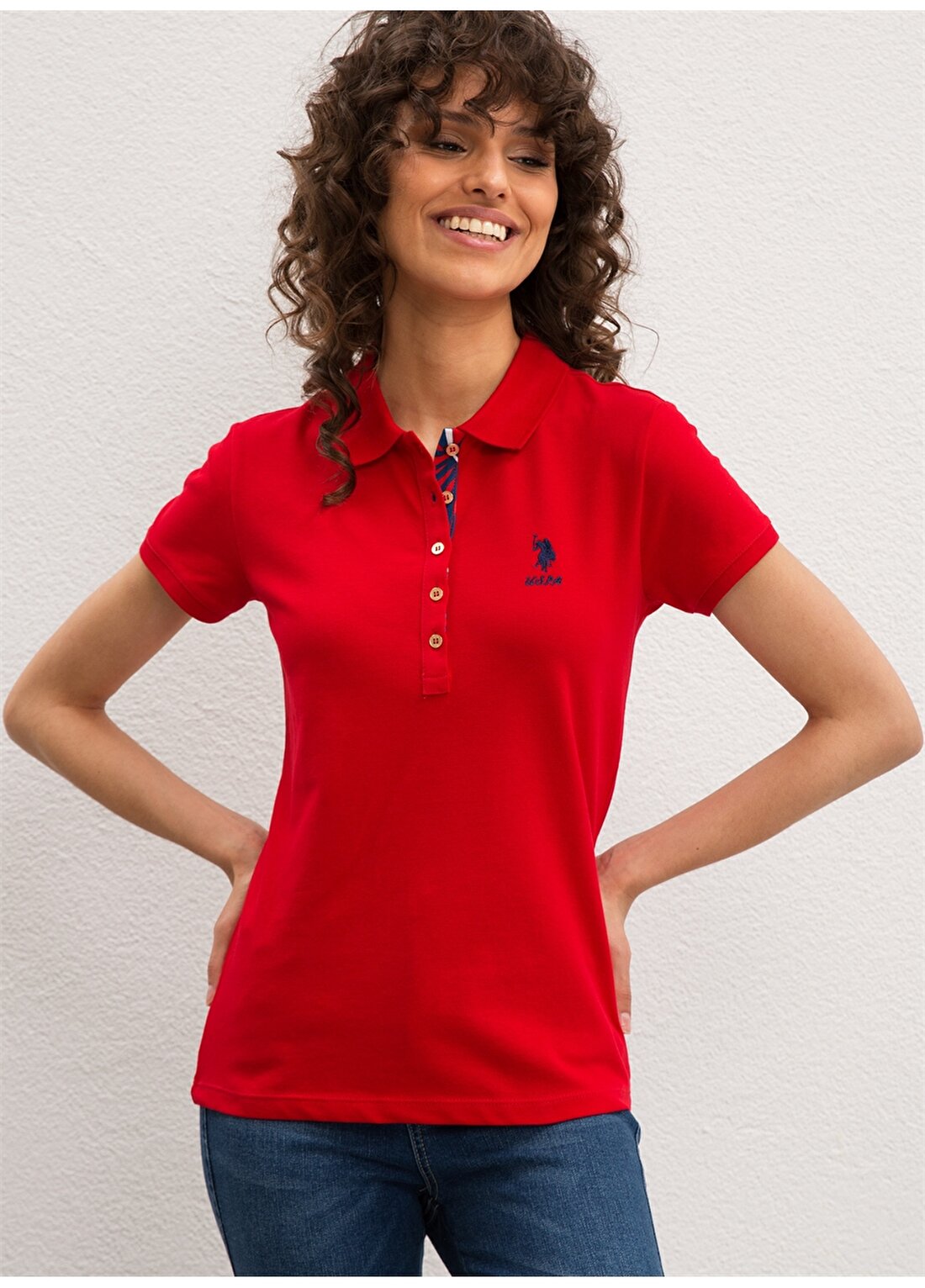 U.S. Polo Assn. Kırmızı T-Shirt