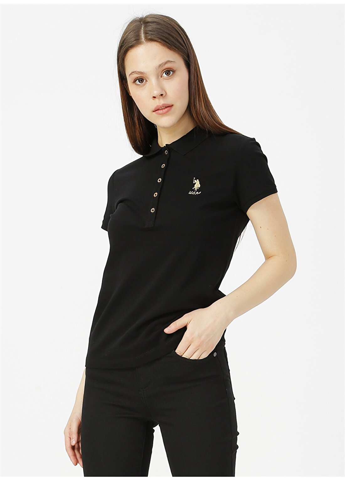 U.S. Polo Assn. Siyah T-Shirt