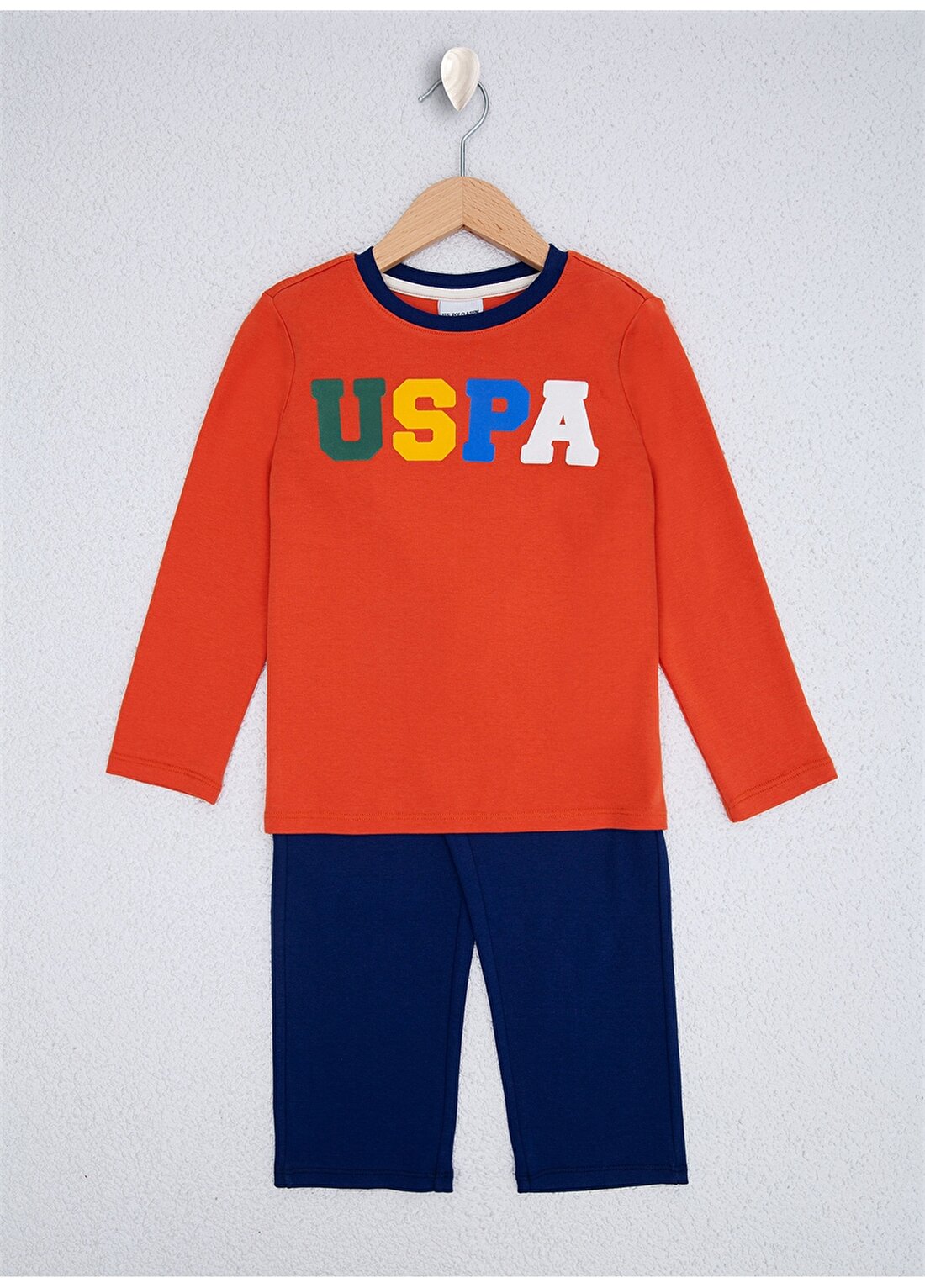U.S. Polo Assn. Lacivert Erkek Çocuk Pijama Takımı