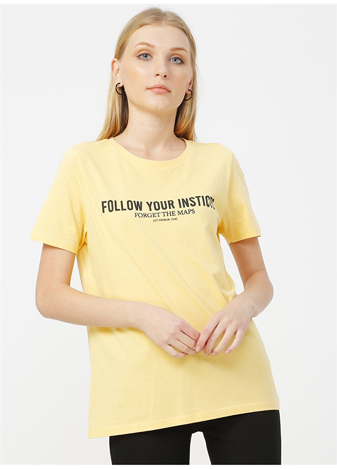 Loft LF 2024731 Yellow W Tss T-Shirt