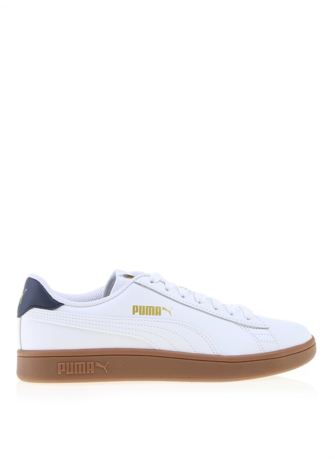 Puma 36521519 Smash V2 L White-Peacoat Lifestyle Ayakkabı