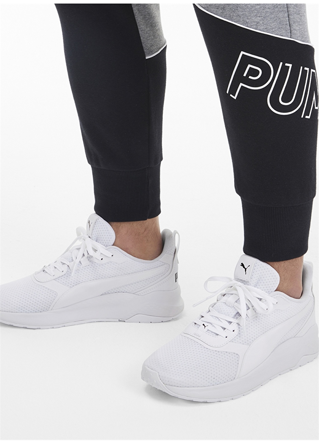 Puma Anzarun Fs 37113002 Normal Bilek Boy Bağcıklı Beyaz Kadın Lifestyle Ayakkabı