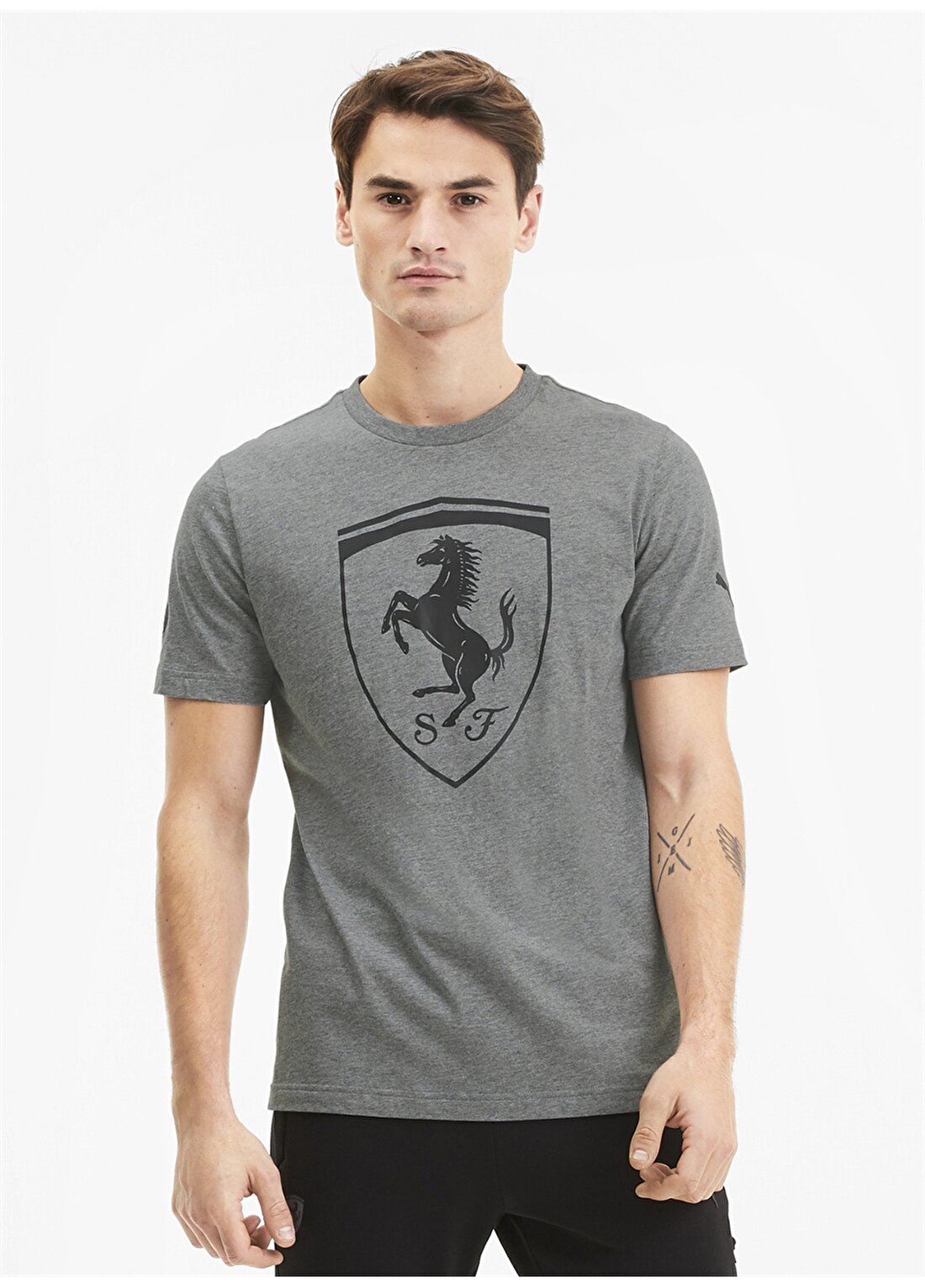 Puma Ferrari Big Shield Erkek T-Shirt