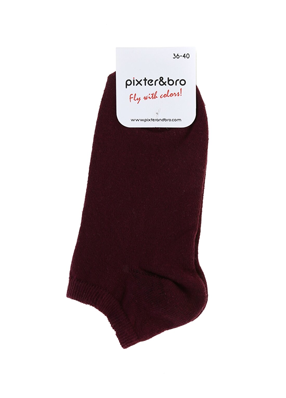 Pixter&Bro Bordo Kadın Çorap