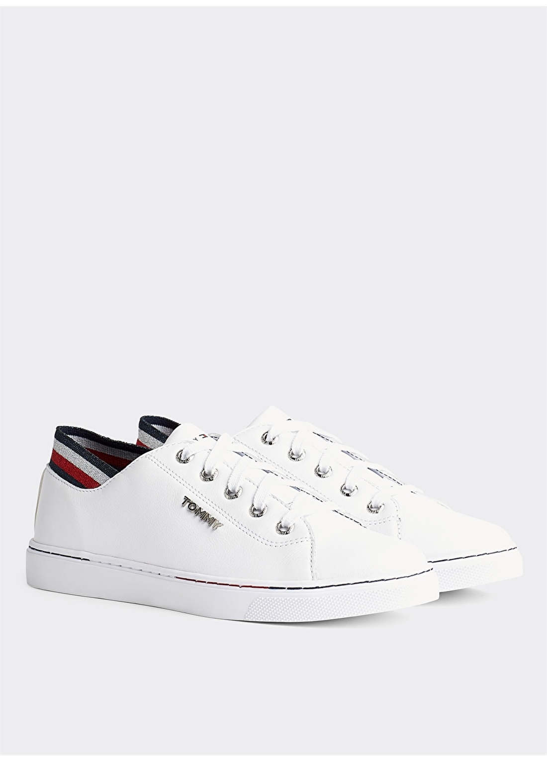 Tommy Hilfiger Beyaz Kadın Sneaker