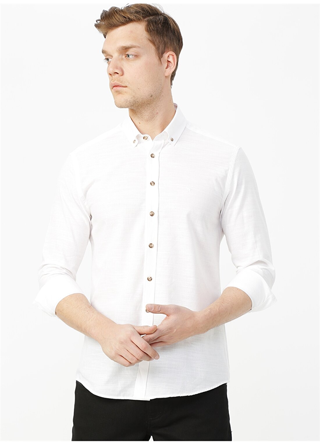 Pierre Cardin Beyaz Gömlek