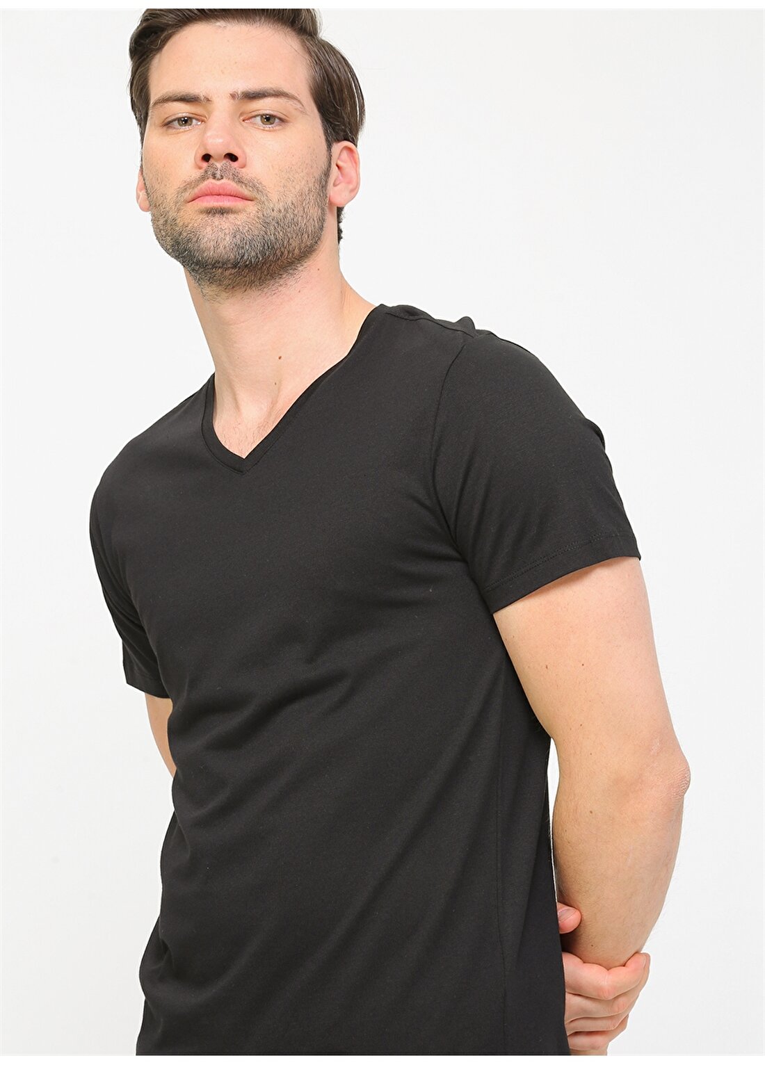 Pierre Cardin Siyah T-Shirt