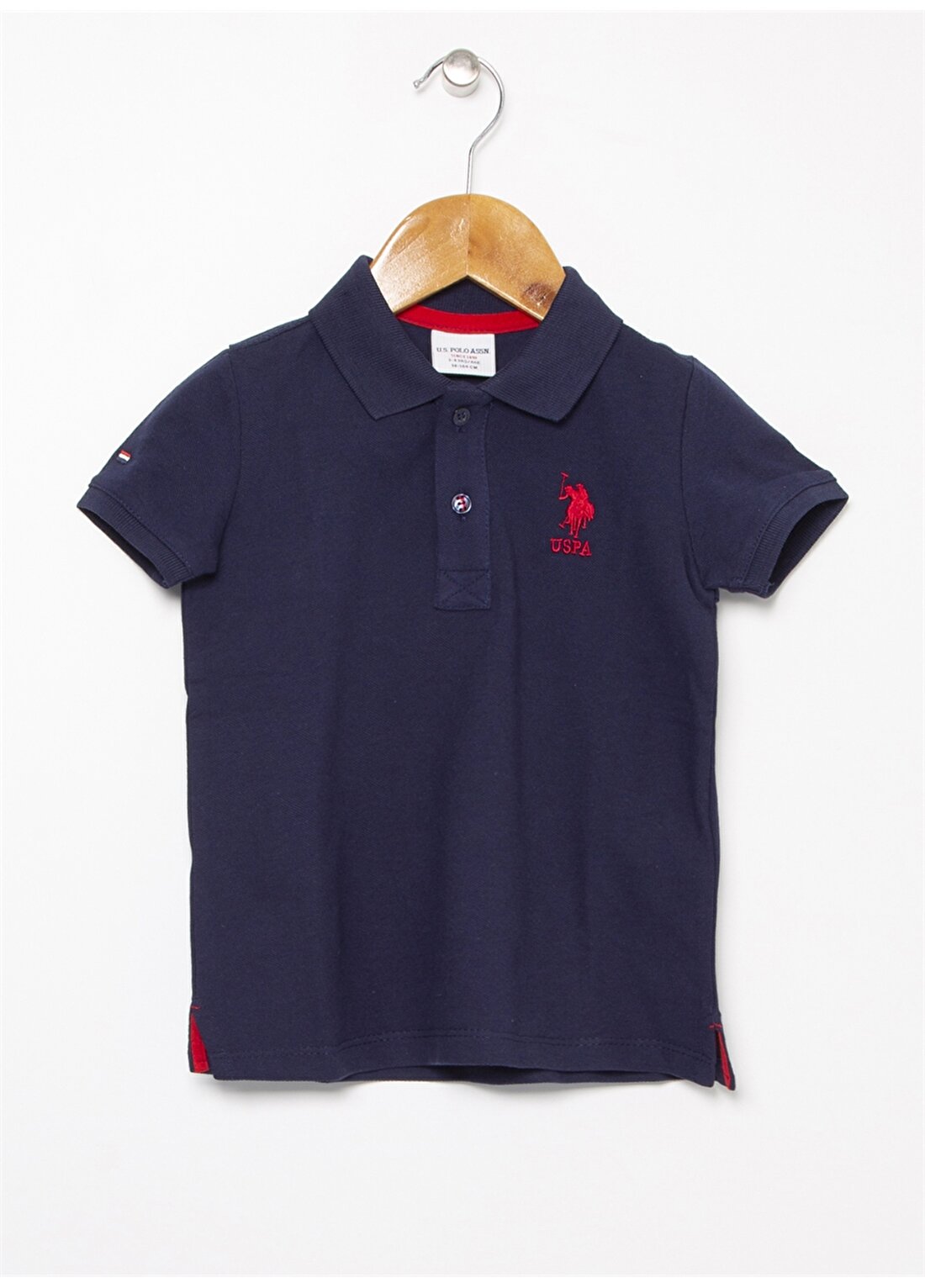 U.S. Polo Assn. Düz Lacivert Erkek Çocuk T-Shirt 949152