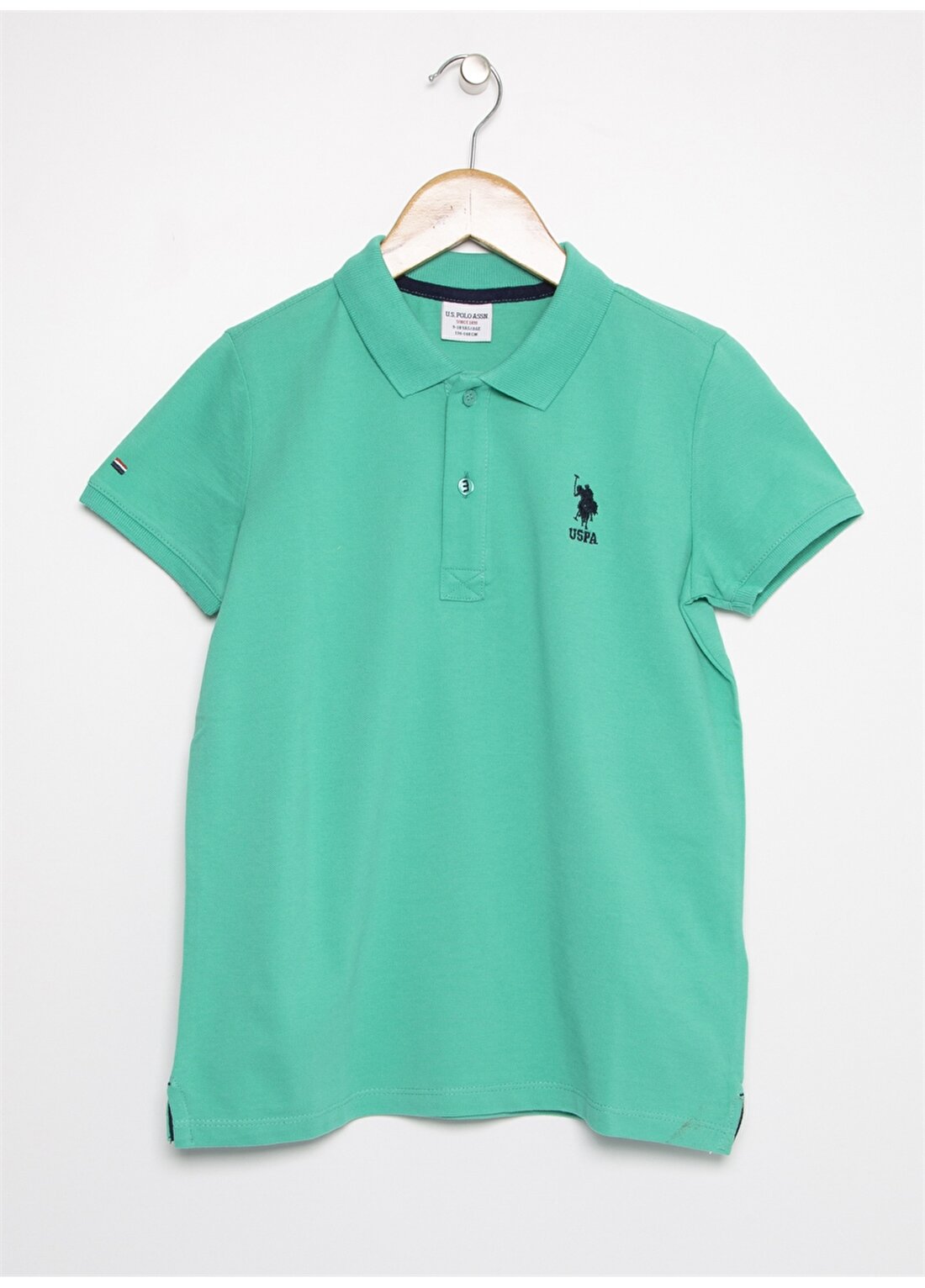 U.S. Polo Assn. Düz Yeşil Erkek Çocuk T-Shirt 949152