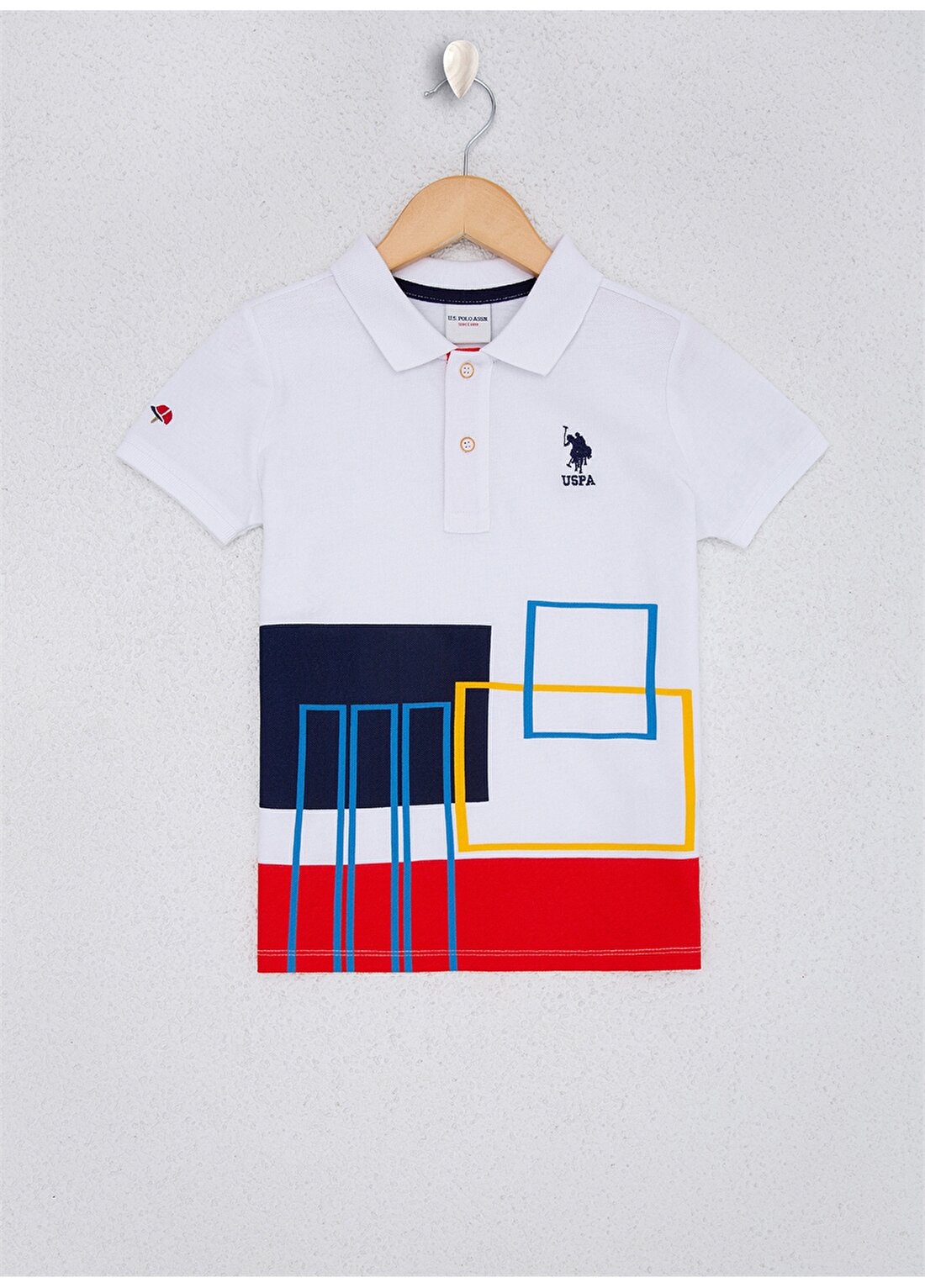 U.S. Polo Assn. Açık Kırmızı Erkek Çocuk T-Shirt