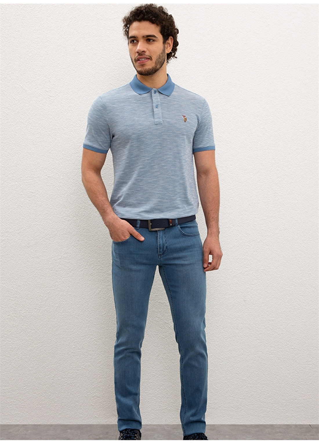 U.S. Polo Assn. Slim Fit Erkek Denim Pantolon