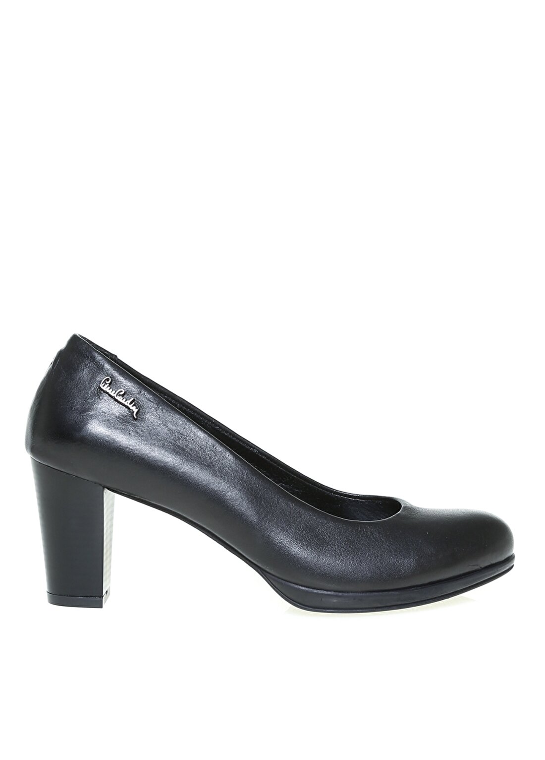 Pierre Cardin Düz Lacivert Kadın Topuklu Ayakkabı