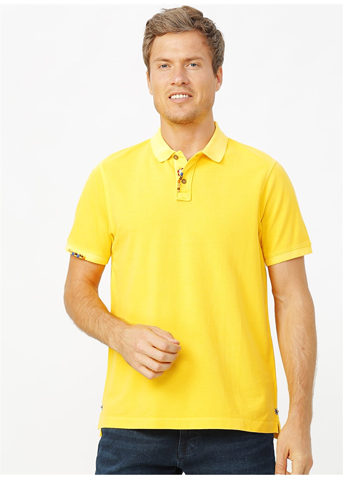 Network Sarı T-Shirt
