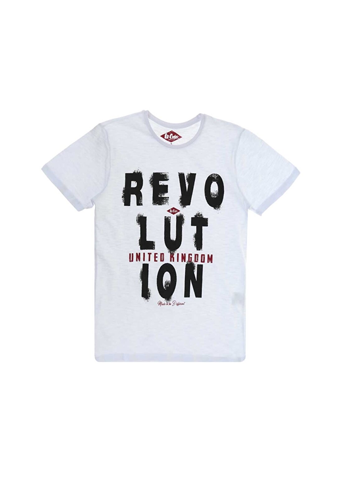 Lee Cooper Revolution Ekru T-Shirt