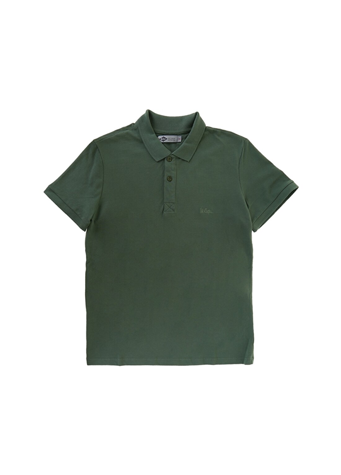Lee Cooper Düz Yeşil Erkek Polo T-Shirt 202 LCM 242042 TWINS POLO YESIL