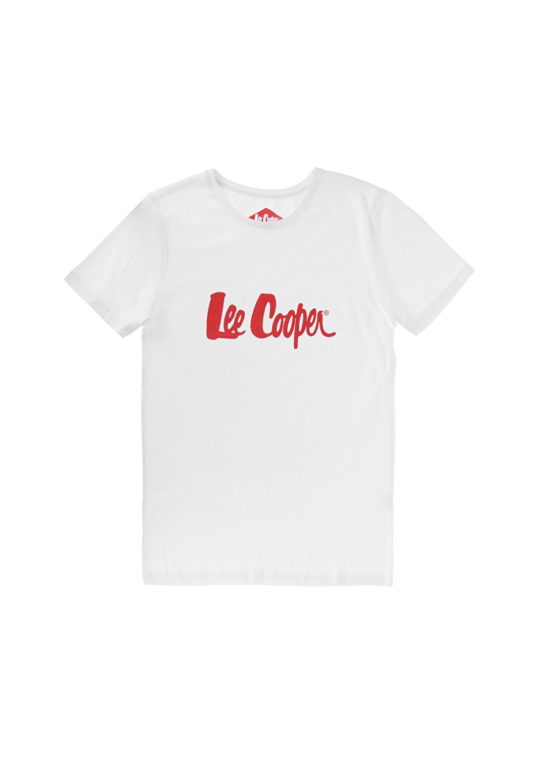 Lee Cooper Beyaz - Kırmızı T-Shirt