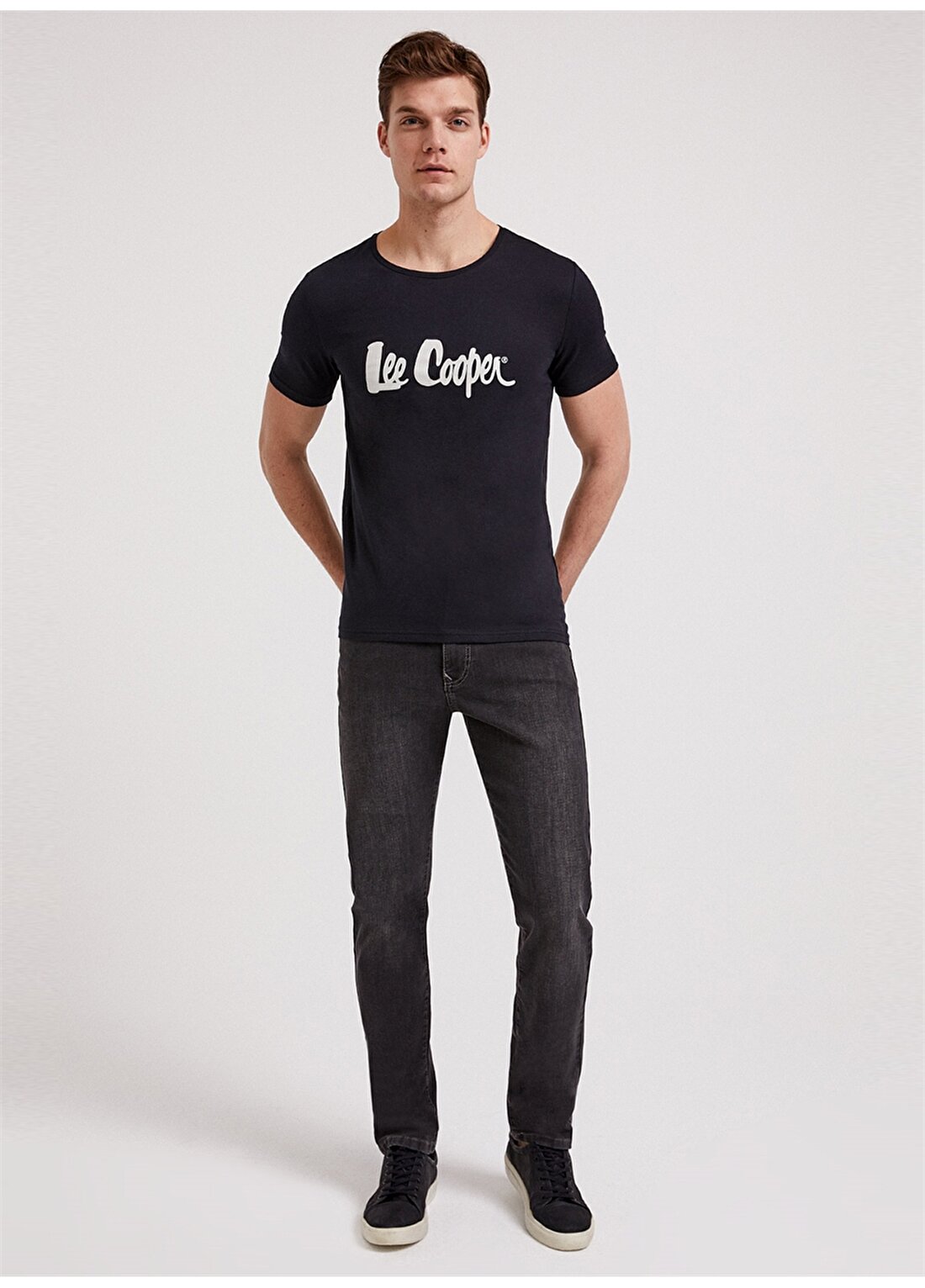 Lee Cooper Londonlogo Siyah T-Shirt