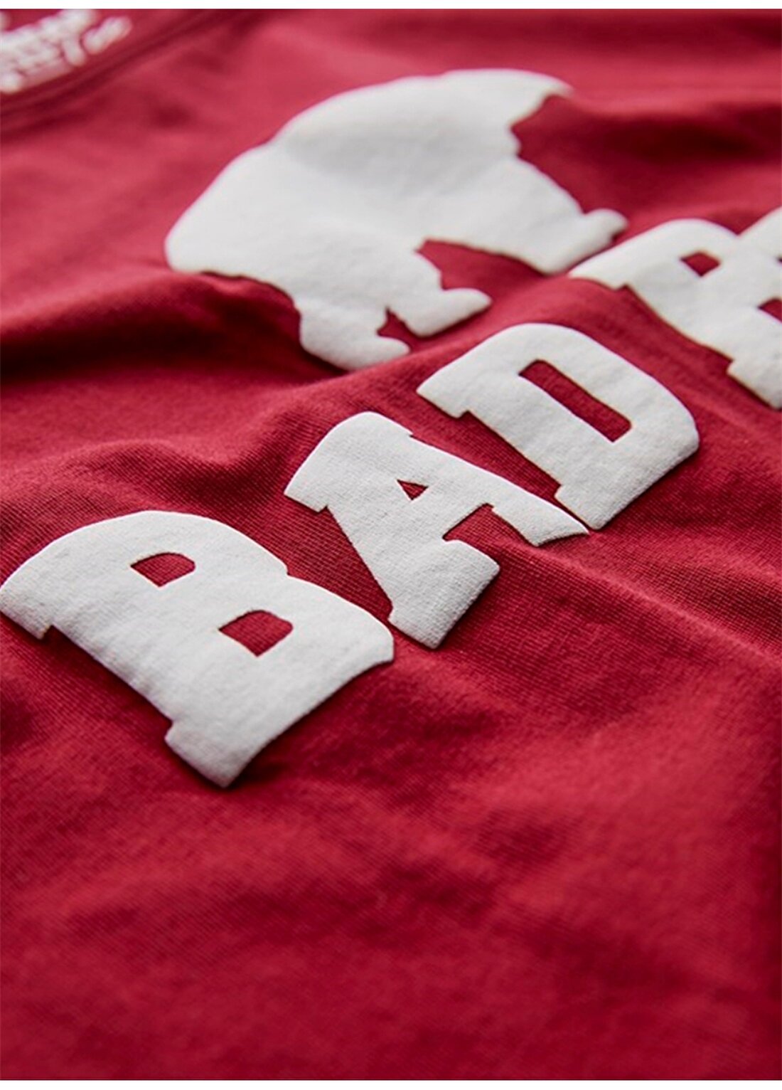 Bad Bear Bisiklet Yaka Kırmızı Erkek T-Shirt