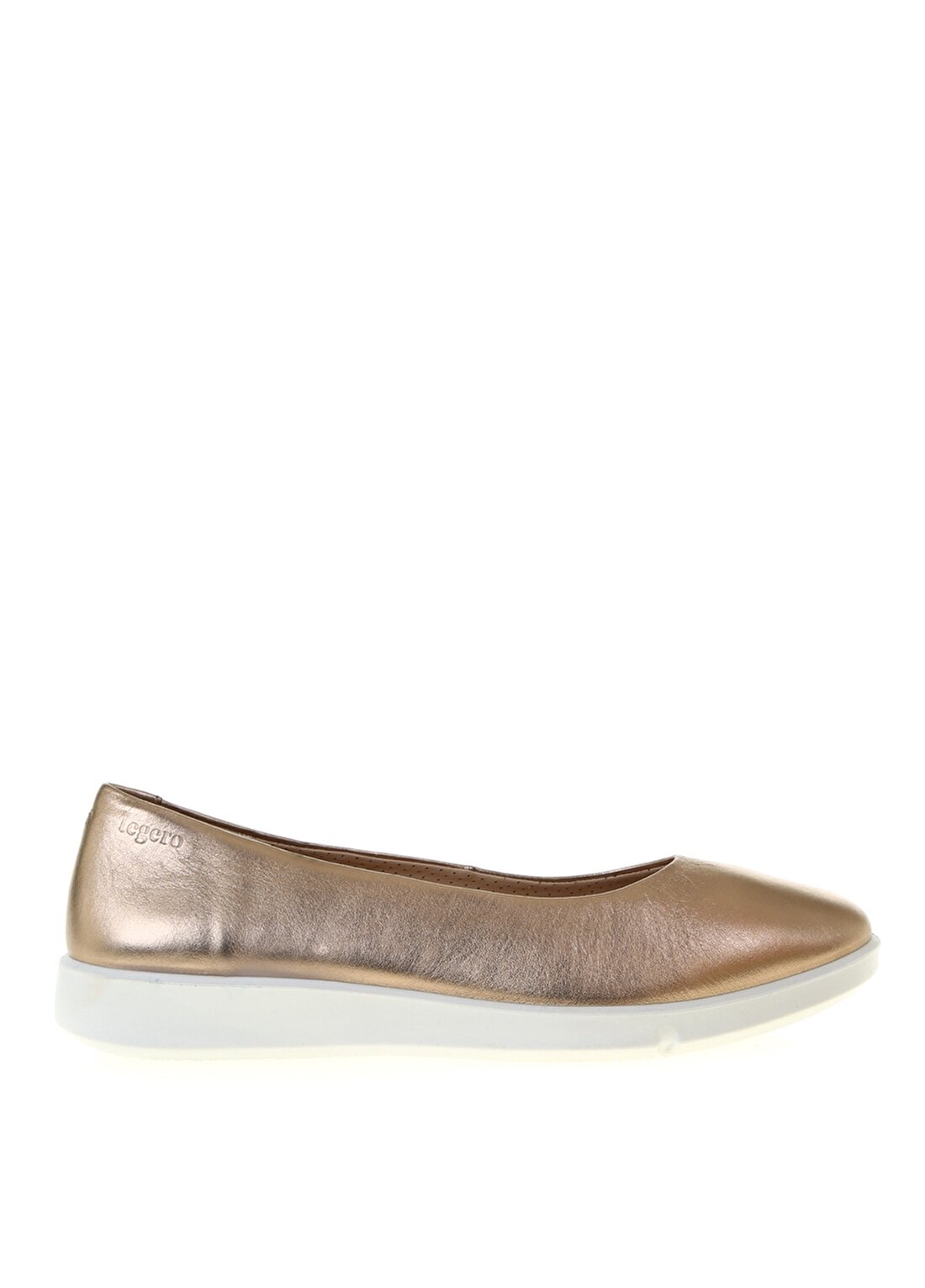 Legero Kadın Altın Düz Ayakkabı