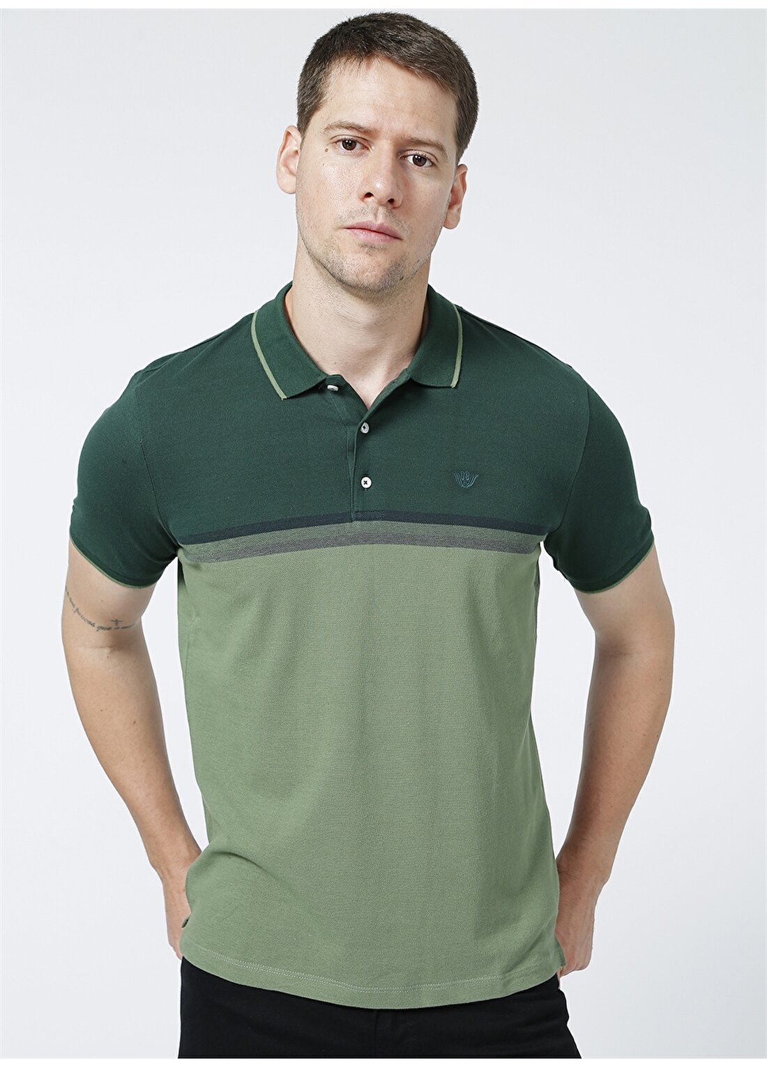 Beymen Business Polo Yaka Yeşil T-Shirt