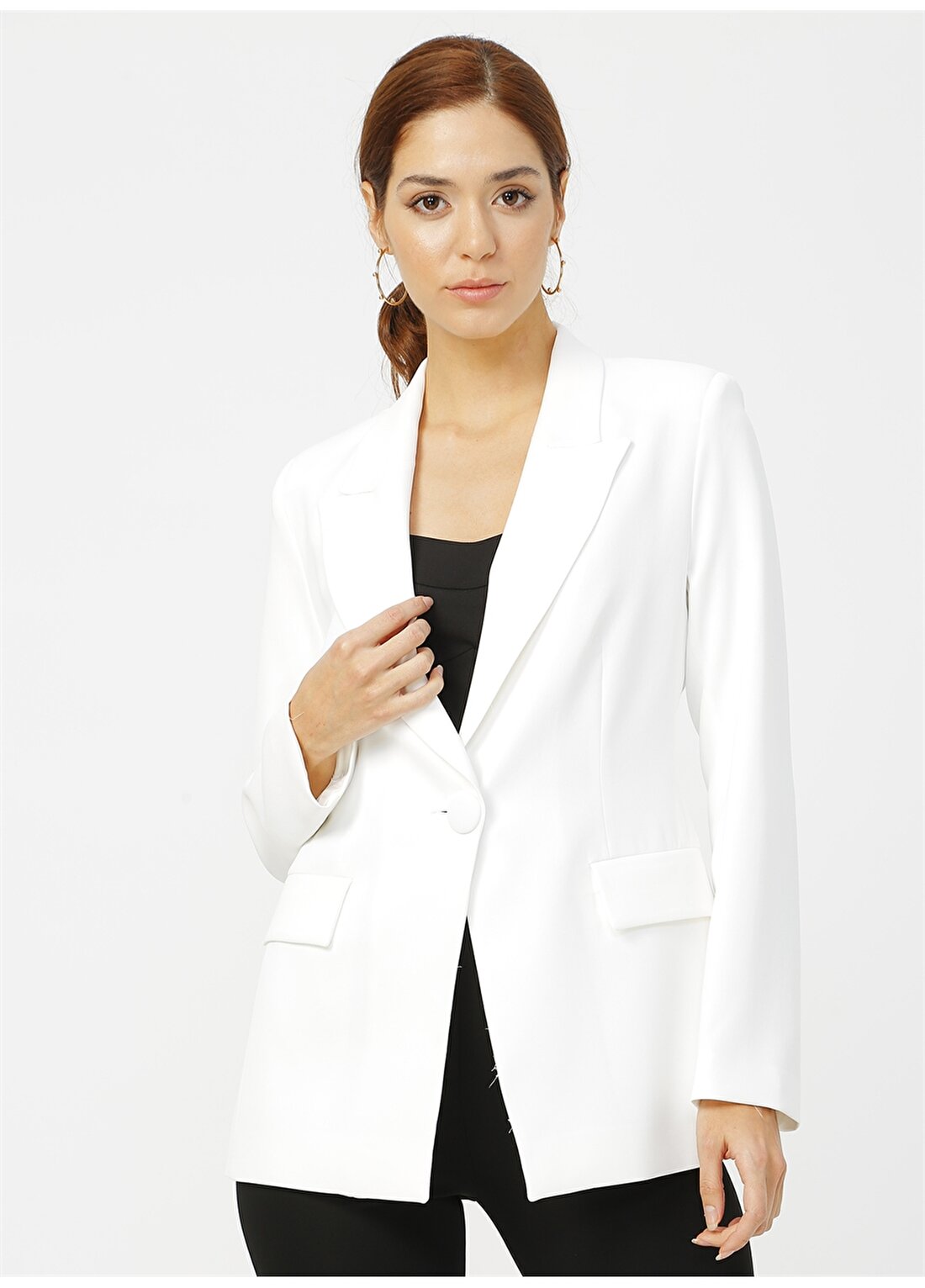 Random Kırık Beyaz Ceket