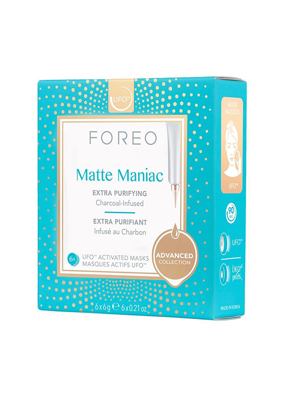 Foreo UFO™ Matte Maniac 6'Lı Maske