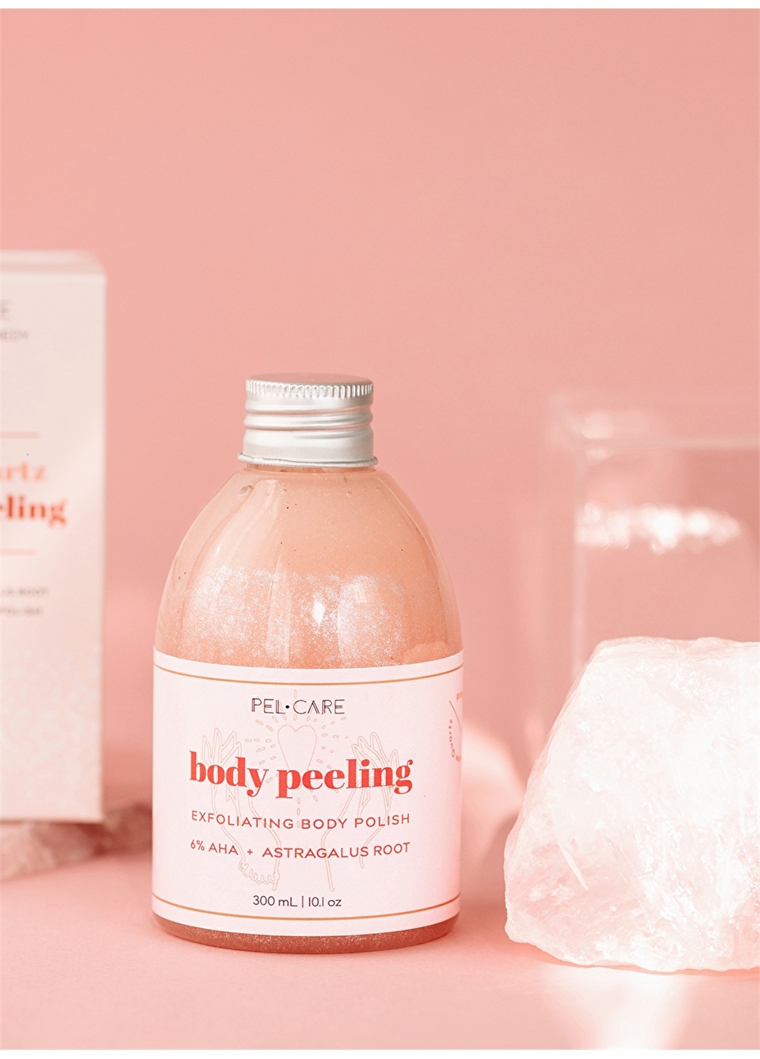 Pelcare Body Peelıng Rose Quartz Vücut Peeling