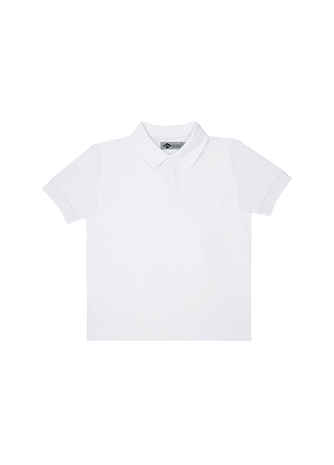 Lee Cooper Düz Beyaz Erkek Çocuk Polo T-Shirt 202 LCB 242011 TWINS BEYAZ
