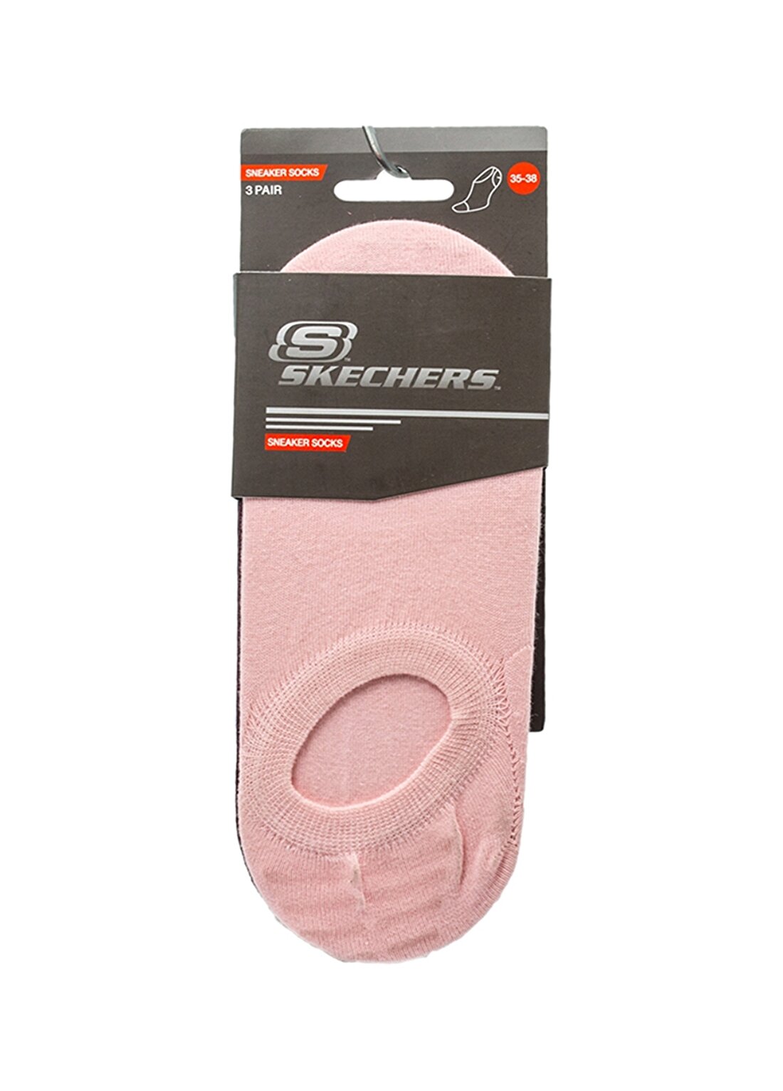 Skechers Çok Renkli Kadın 3Lü Çorap S192225-980 Socks 3 Pack