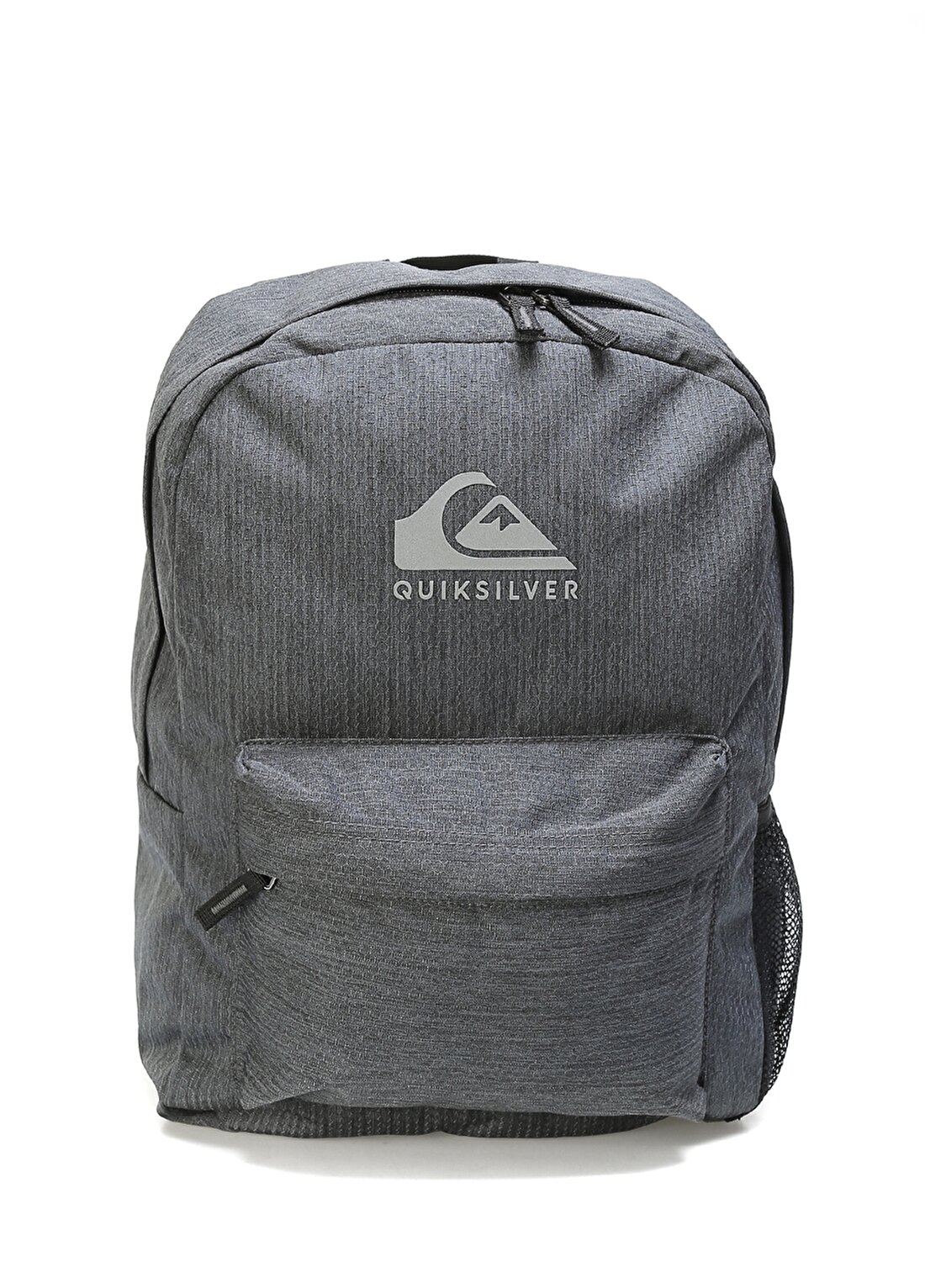 Quiksilver Back2school Backpack BYJ0 Fermuarlı Logo Baskılı Gri Unisex Sırt Çantası