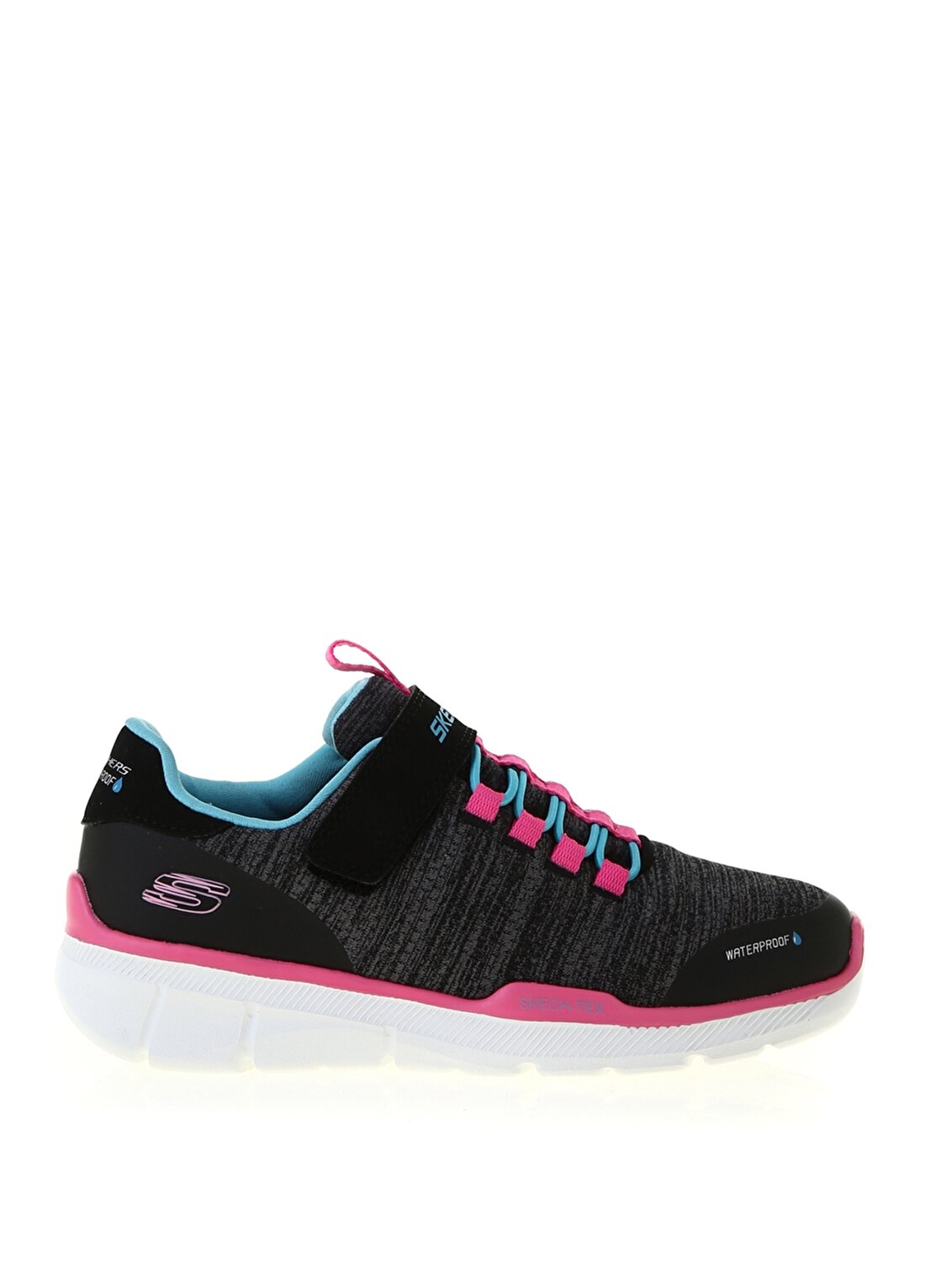 Skechers 80469L Equalizer 3.0 Siyah - Mavi Kız Çocuk Yürüyüş Ayakkabısı