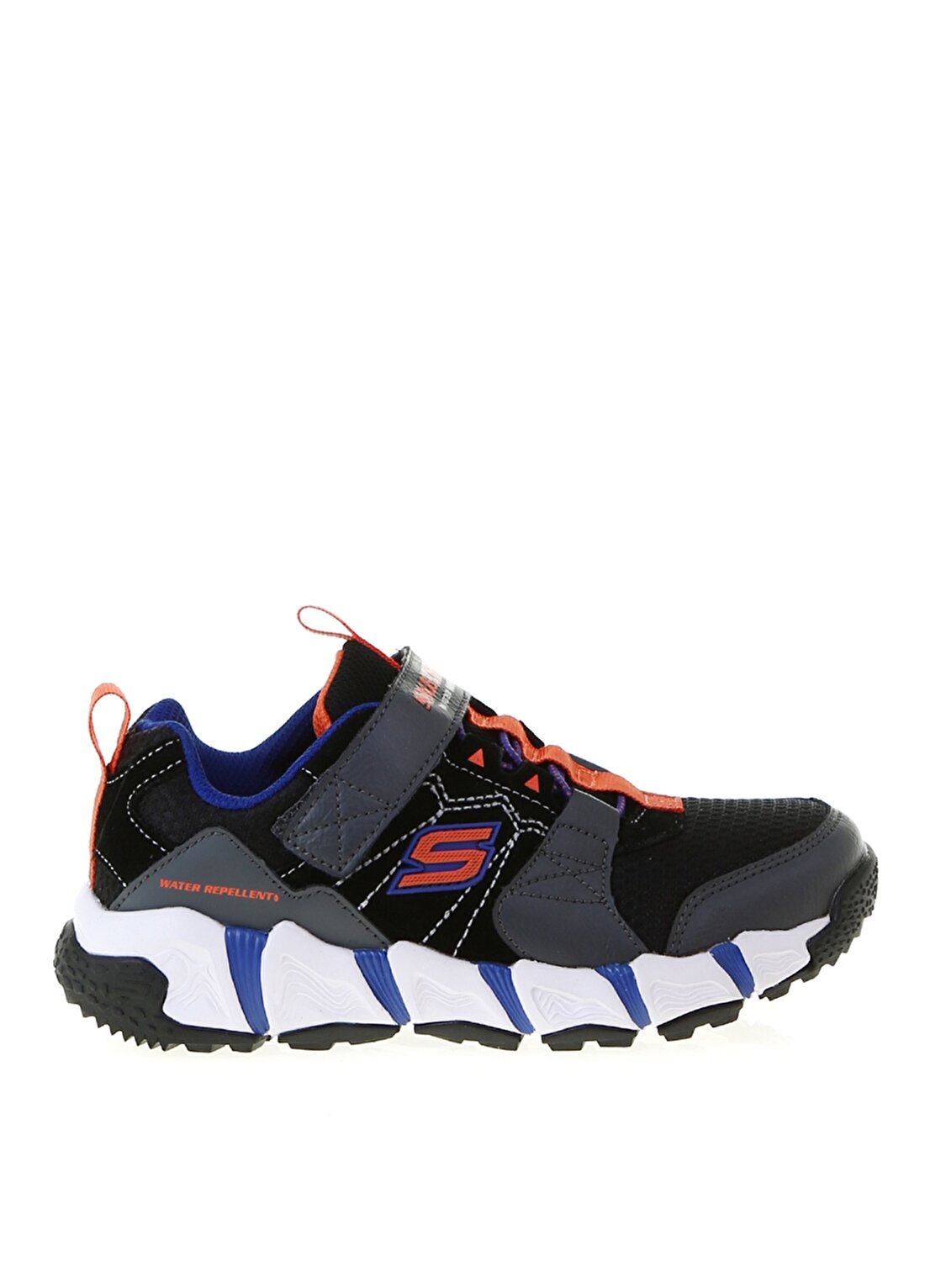 Skechers 98241L Velocitrek Gri - Siyah Erkek Çocuk Yürüyüş Ayakkabısı