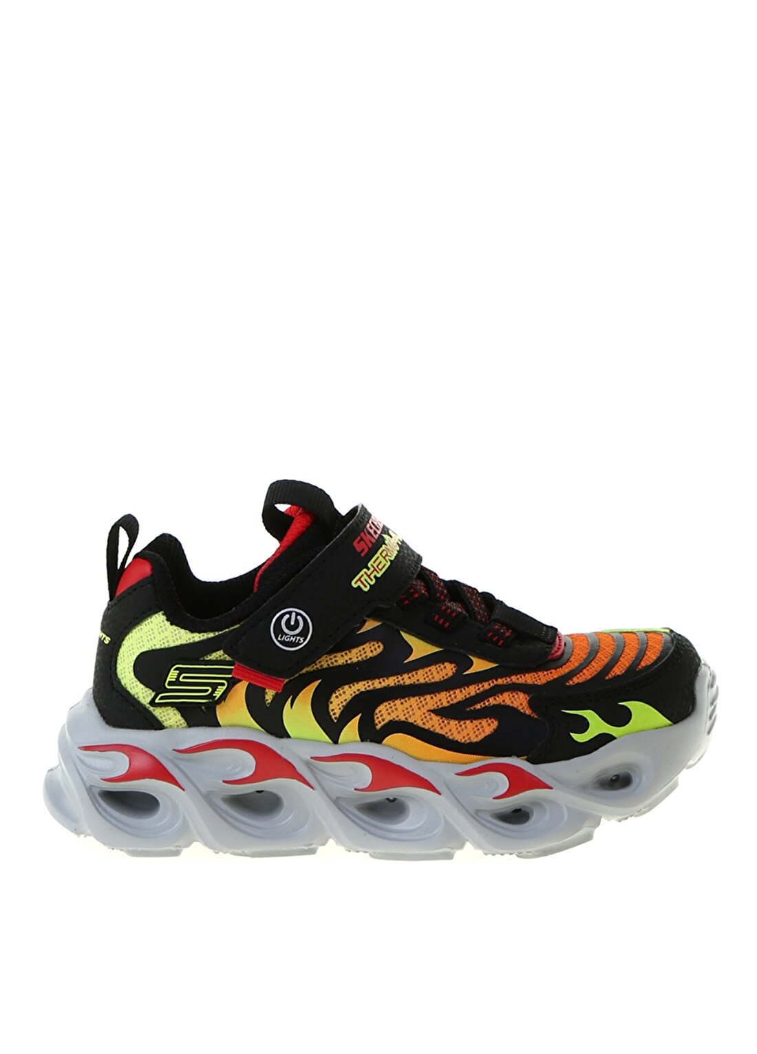 Skechers 400106L Thermo Siyah - Kırmızıerkek Çocuk Yürüyüş Ayakkabısı
