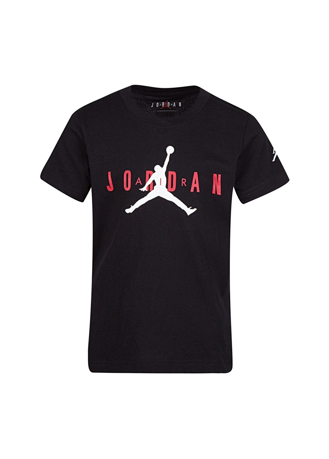 Nike 855175-023 JDB Brand Tee 5 Air Jordan Bisiklet Yaka Brand Tee Siyah Erkek T-Shirt