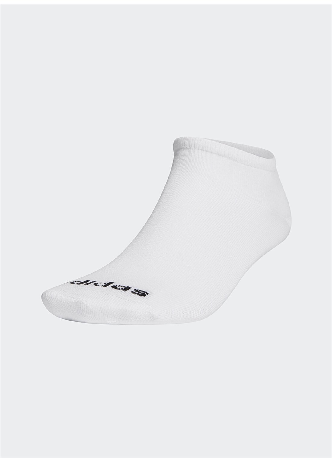 Adidas Ge1382 No Show 3Pp Yumuşak Dokulu Beyaz Unisex Çorap