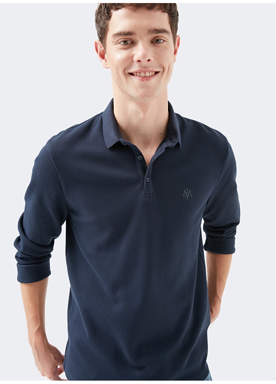 Mavi Normal Düz Koyu Lacivert Erkek Polo T-Shirt