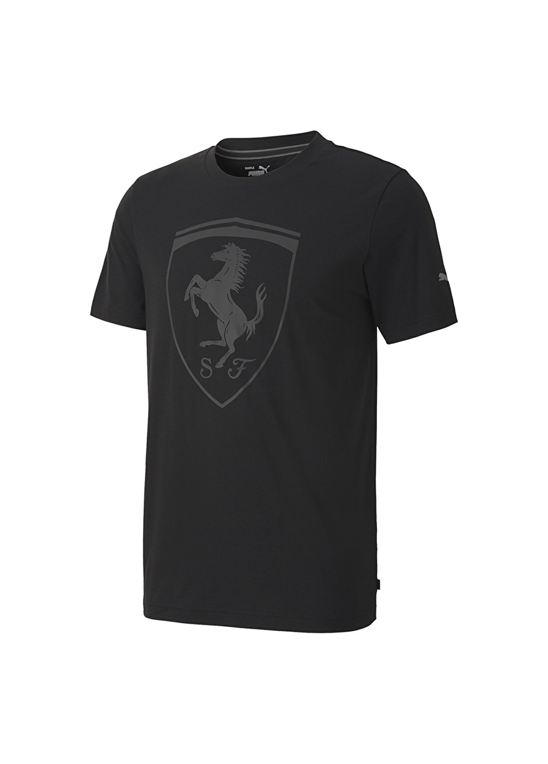 Puma Ferrari Style Bıg Siyah Erkek T-Shirt