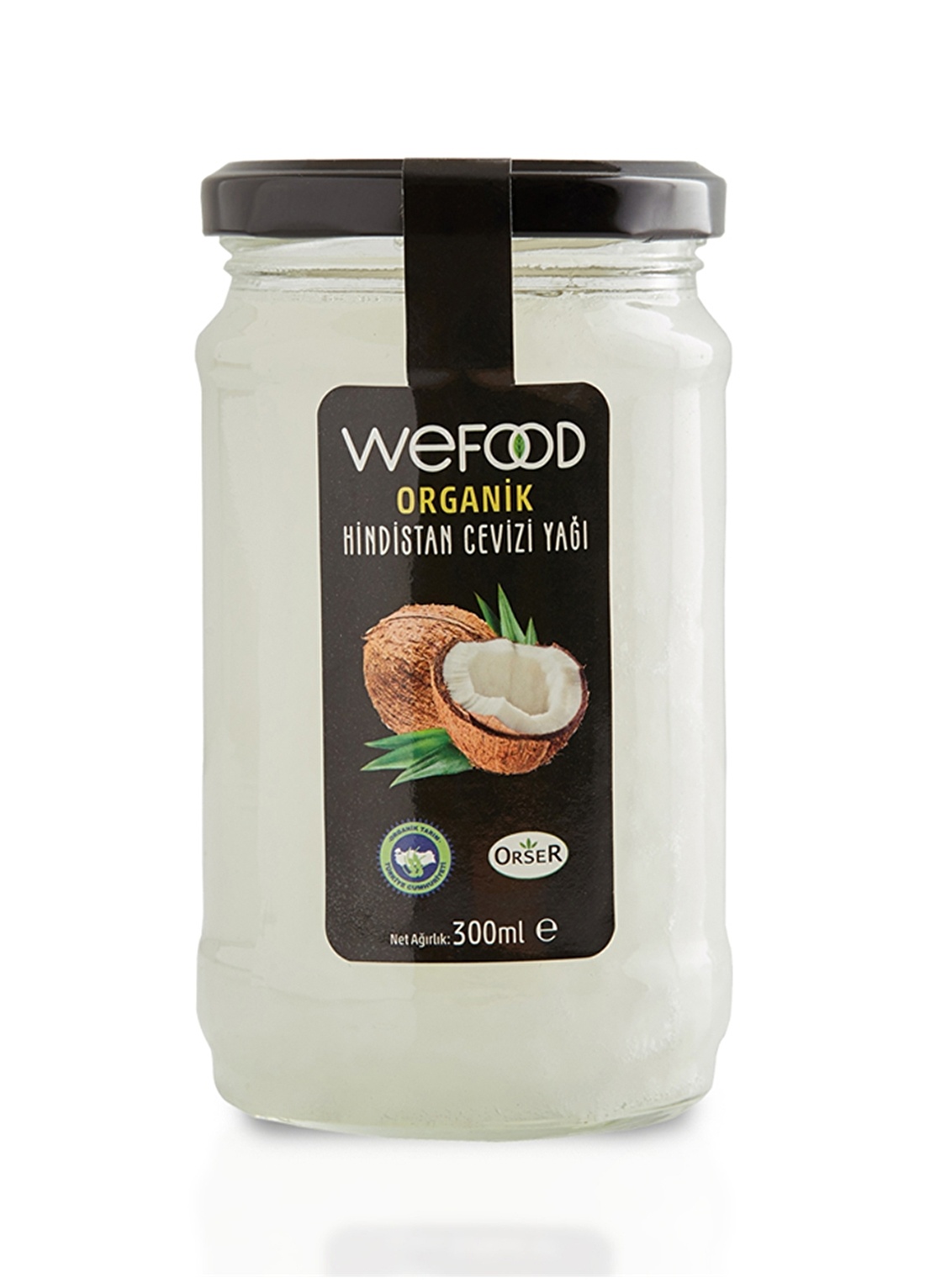 Wefood 300 Ml Organik Hindistan Cevizi Yağı