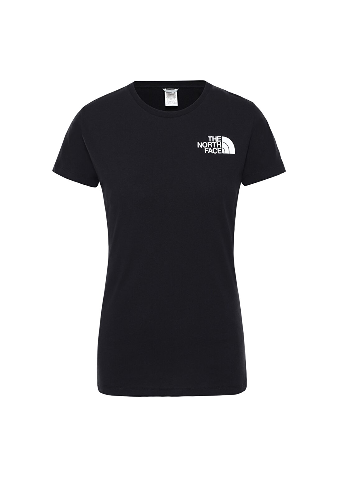 The North Face W S/S HD TEE Kısa Kollu Normal Kalıp Düz Siyah Kadın T-Shirt
