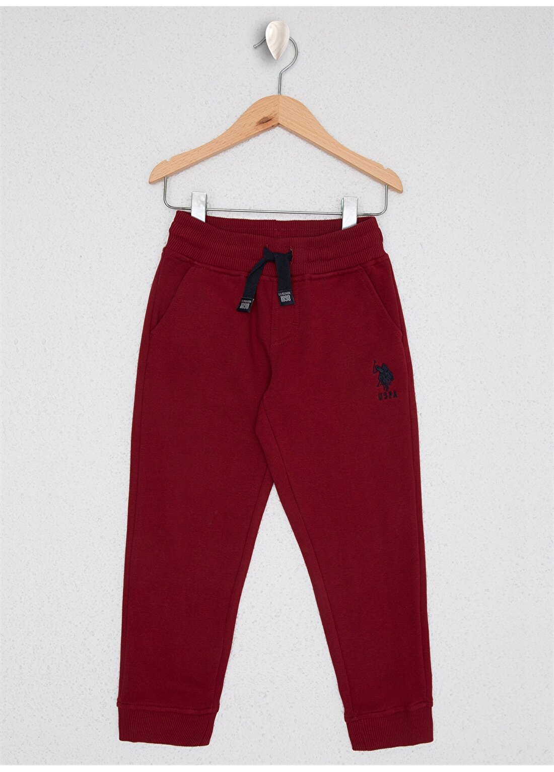 U.S. Polo Assn. Düz Kırmızı Erkek Çocuk Pantolon