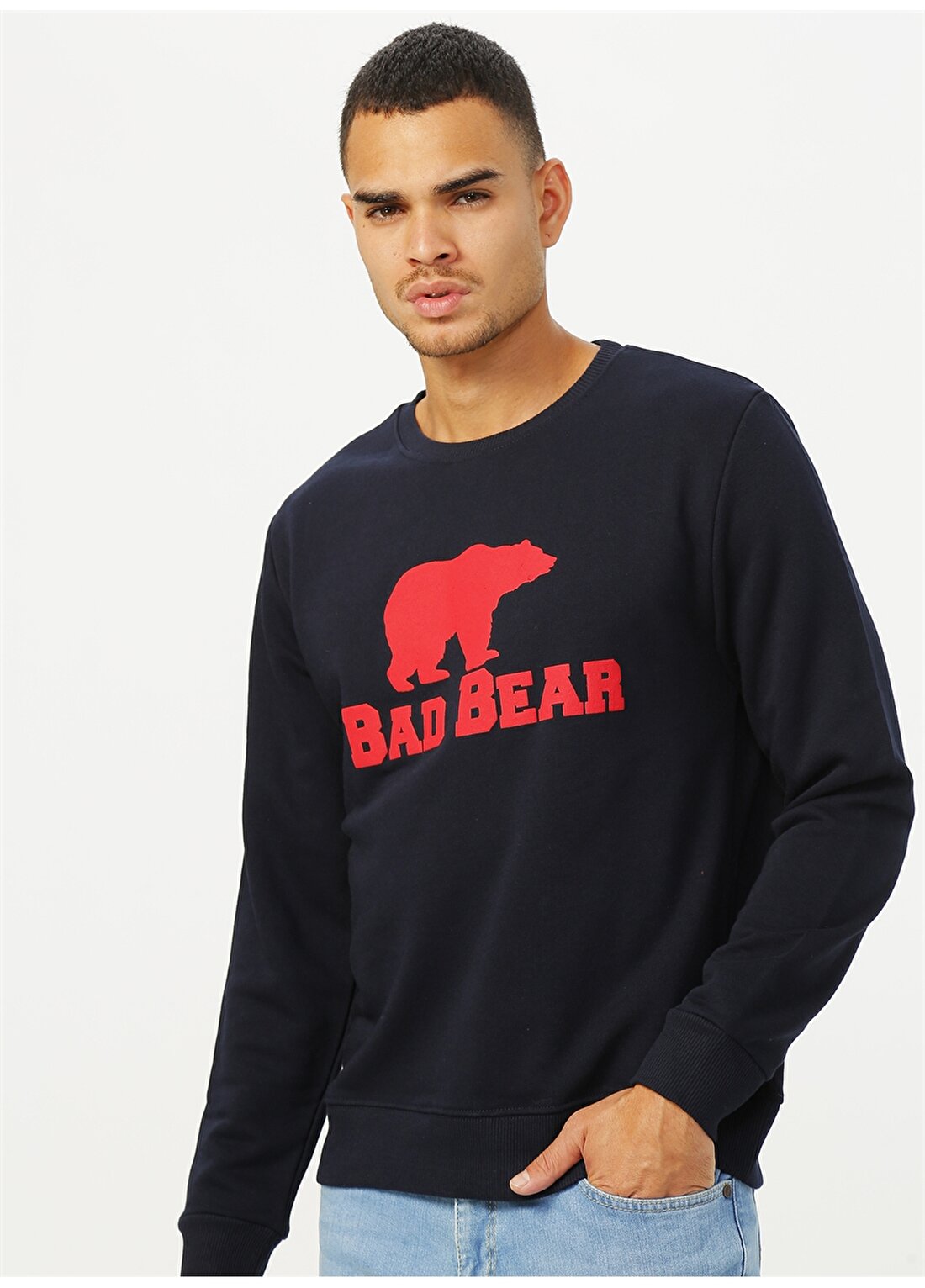 Bad Bear Lacivert Sweatshirt