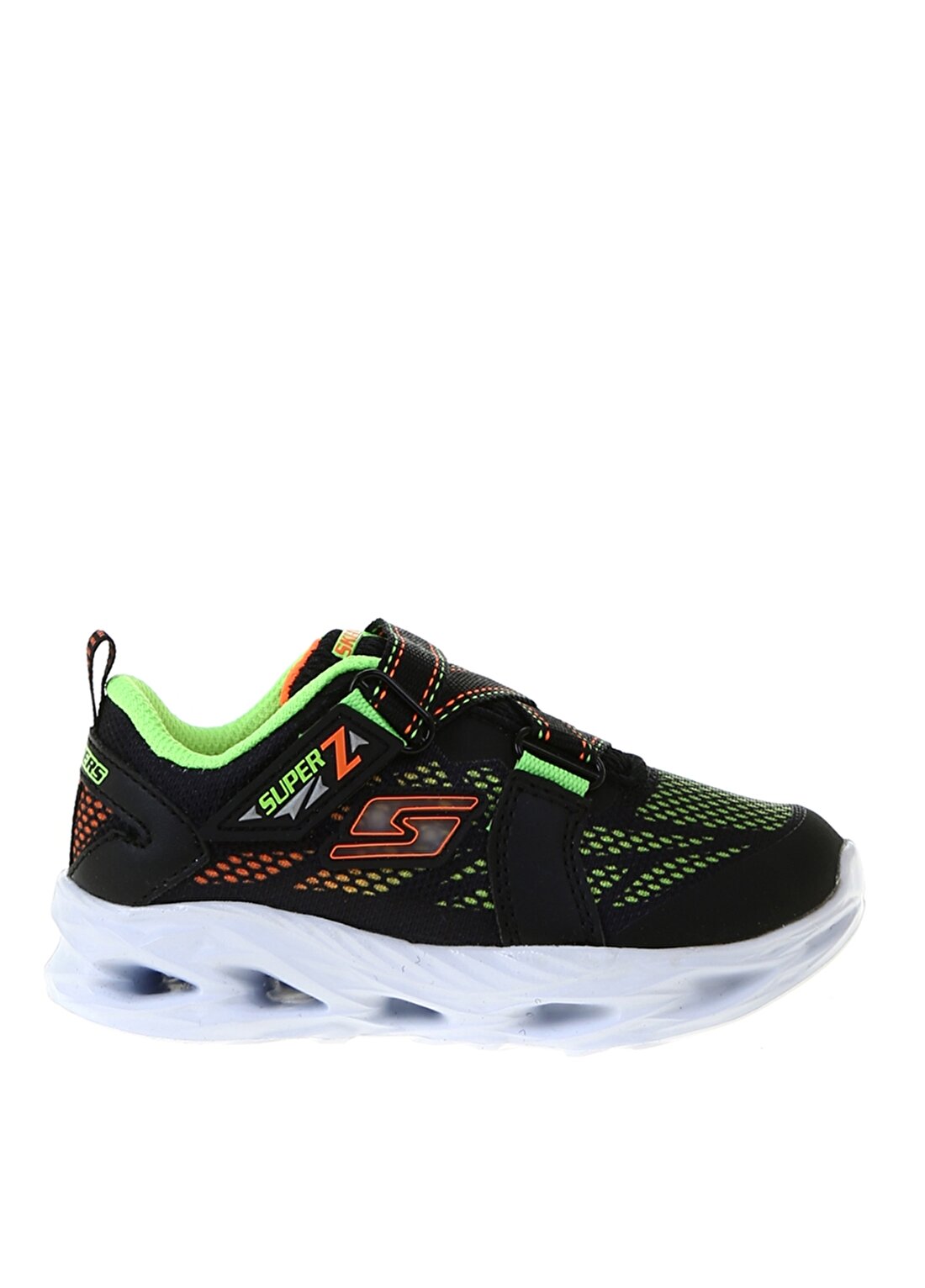 Skechers 400031N Vortex Siyah - Yeşil Erkek Çocuk Yürüyüş Ayakkabısı