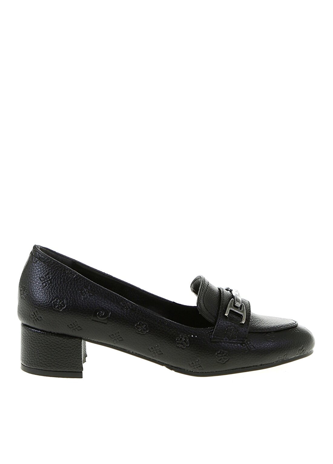 Pierre Cardin Koyu Siyah Kadın Topuklu Ayakkabı