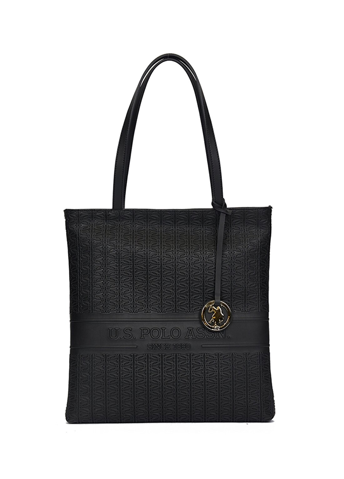 U.S. Polo Assn. Siyah Tote Çanta