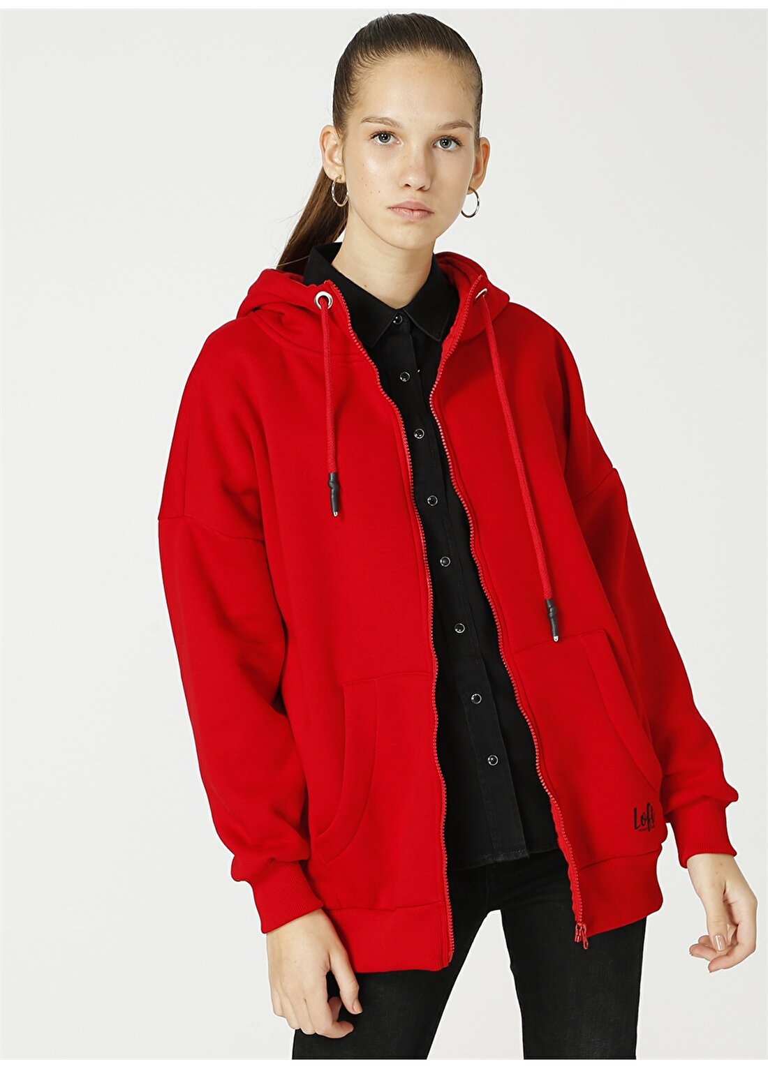 Loft LF 2025012 Red Sweatshirt