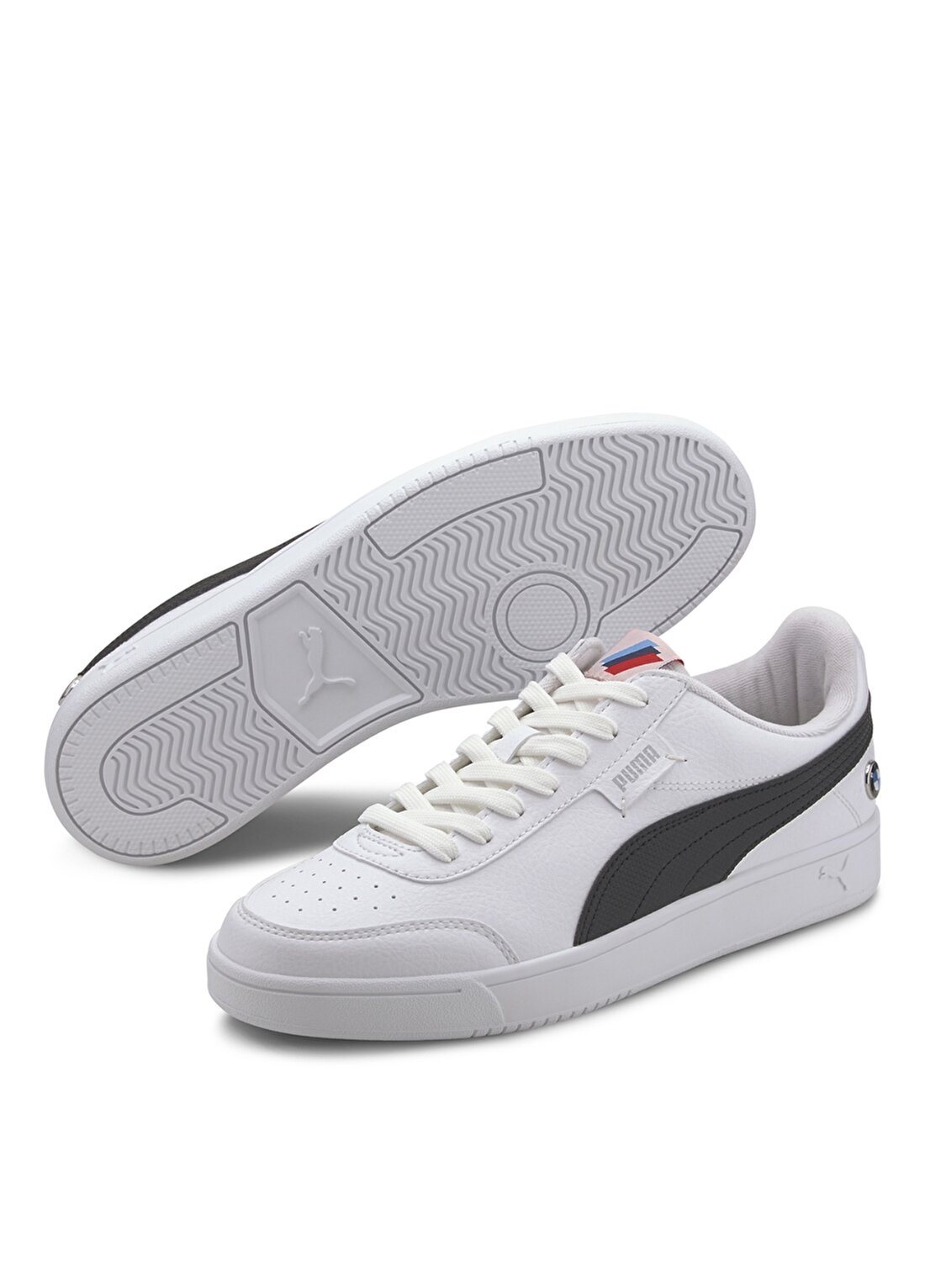 Puma 30652502 Court Legend Beyaz - Siyah Erkek Lifestyle Ayakkabı